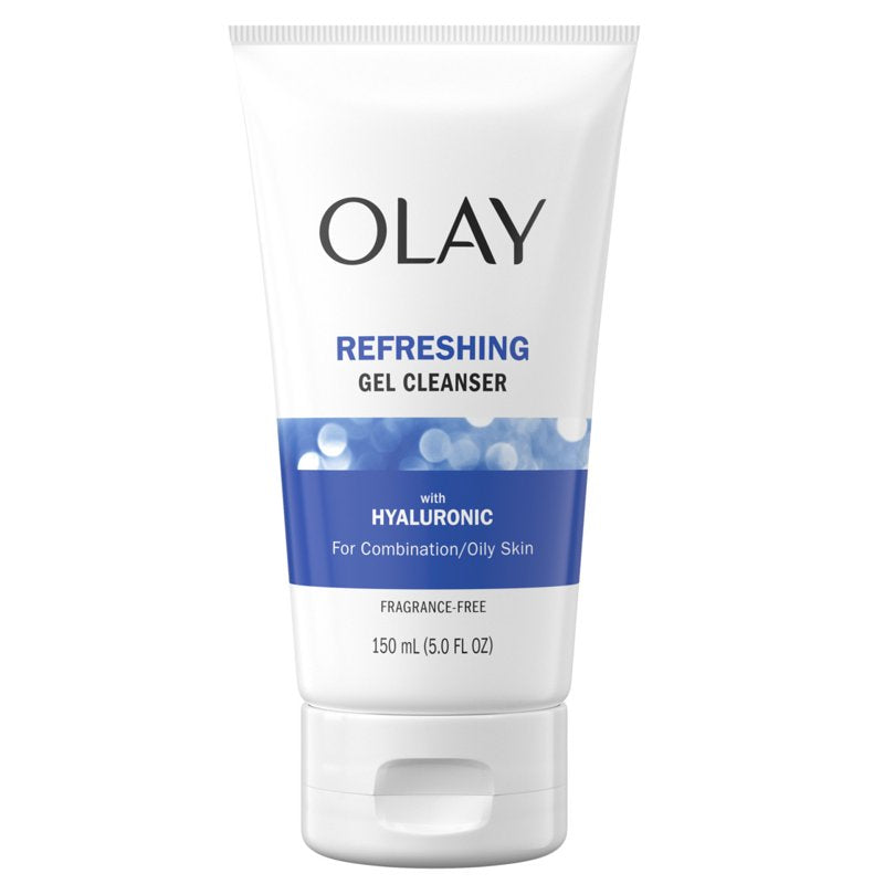Hyaluronic + Peptide 24 Revitalizing Gel Face Wash, Fragrance-Free, 5 oz