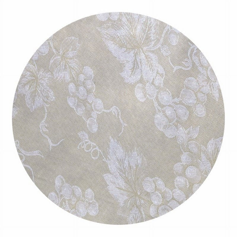 Grapevine Vinyl Tablecloth - Blue 60" x 120" Rectangle
