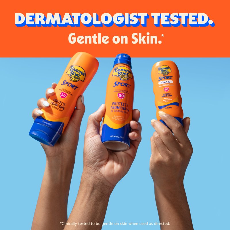 Sport Sunscreen Spray Twin Pack, SPF 50, 12 fl oz Total