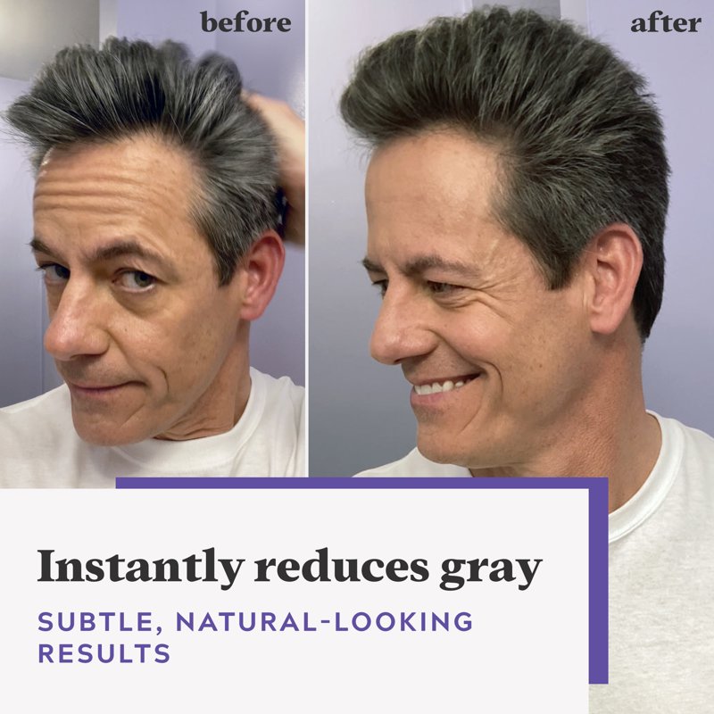 Men's Gray Hair Blending Color - Ammonia-Free Comb-In Formula (Pack of 3)