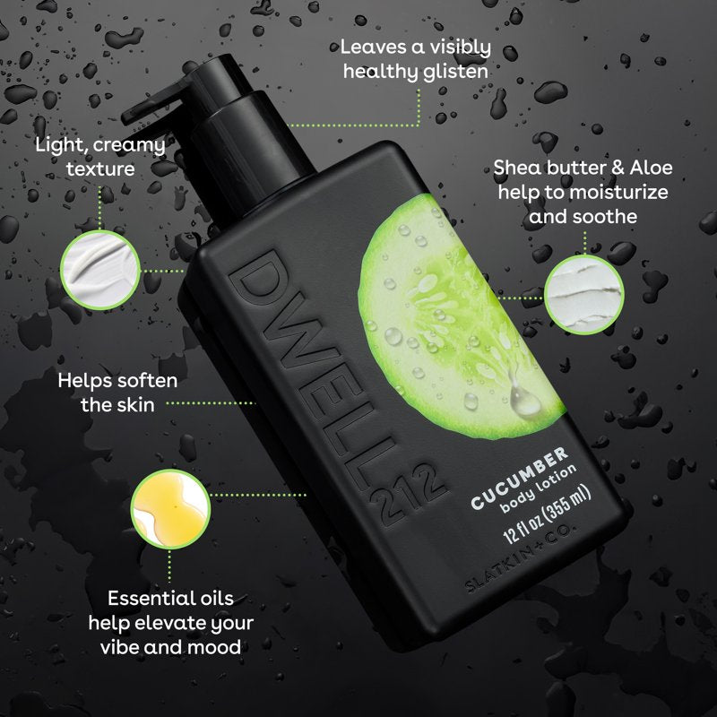 Hydrating Body Lotion with Shea Butter, Aloe & Vitamin E - 12 fl oz