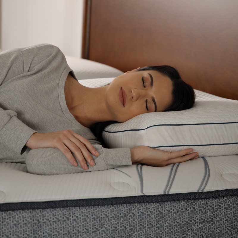 Copper Infused Memory Foam Pillow with Cooling Gel - Standard Size