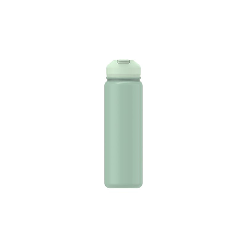 24 oz Stainless Steel Insulated Water Bottle with Straw Lid - Green