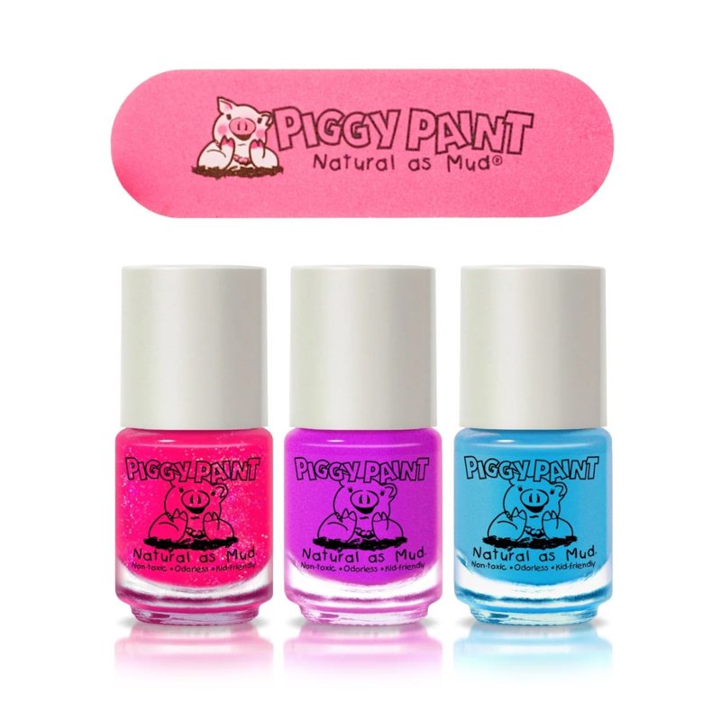 Non-Toxic Nail Polish Kit for Kids - Water-Based & Kid-Safe Formula