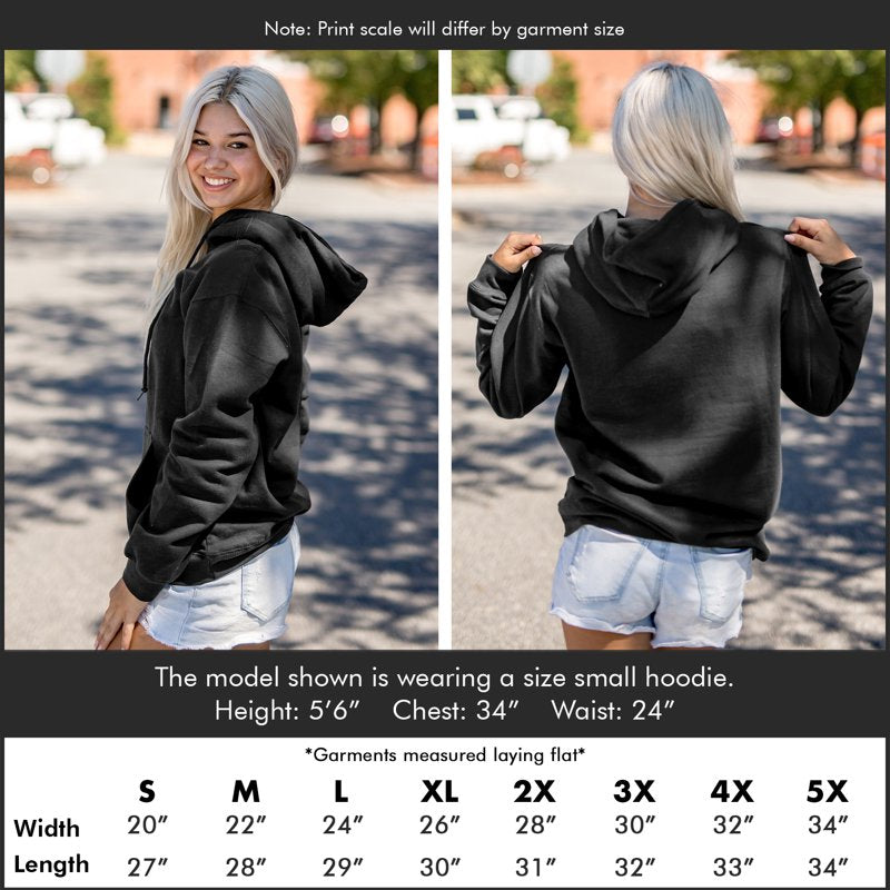 Vintage Halloween Scaredy Cat Plus Size Graphic Hoodie - White 3X
