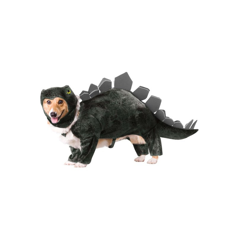 Dog Costume - Stegosaurus Dinosaur Plush Suit XL - Pet Dinosaur Outfit
