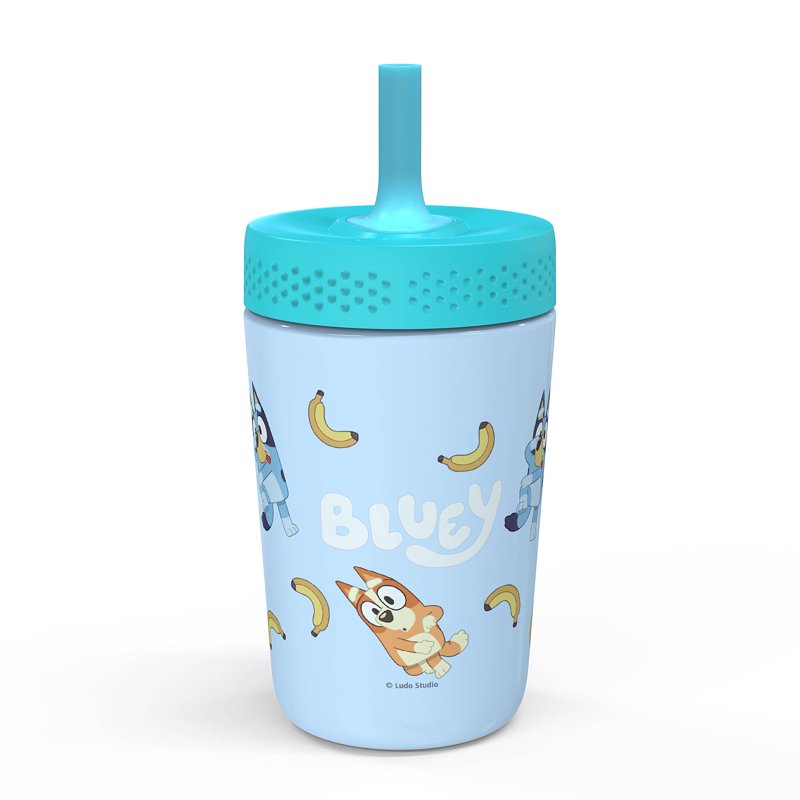 Bluey Kids 12oz Insulated Stainless Steel Straw Tumbler