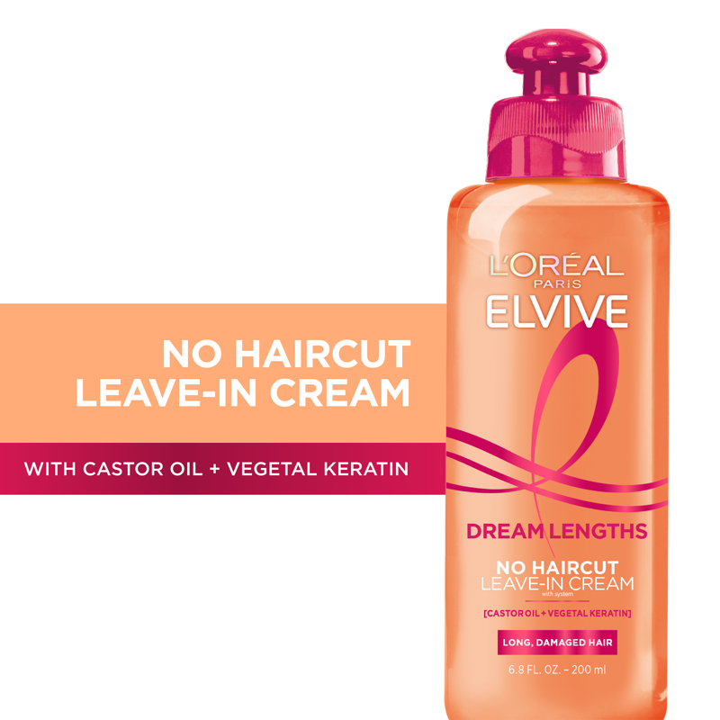 Leave-In Hair Conditioner for Long Hair, 6.8 fl oz Heat Protection Cream
