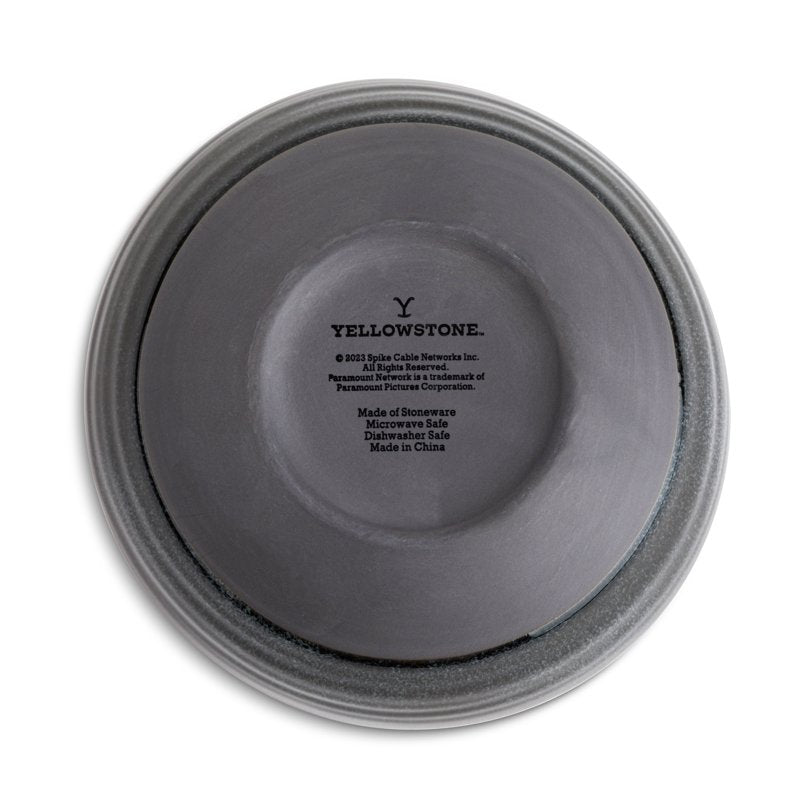 Yellowstone Rip Ceramic Round Bowl - 2 Pack