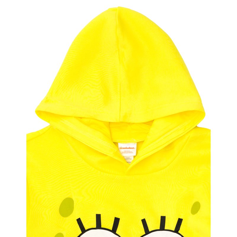 Adult SpongeBob SquarePants Fleece Hoodie - Yellow Face, M Variation