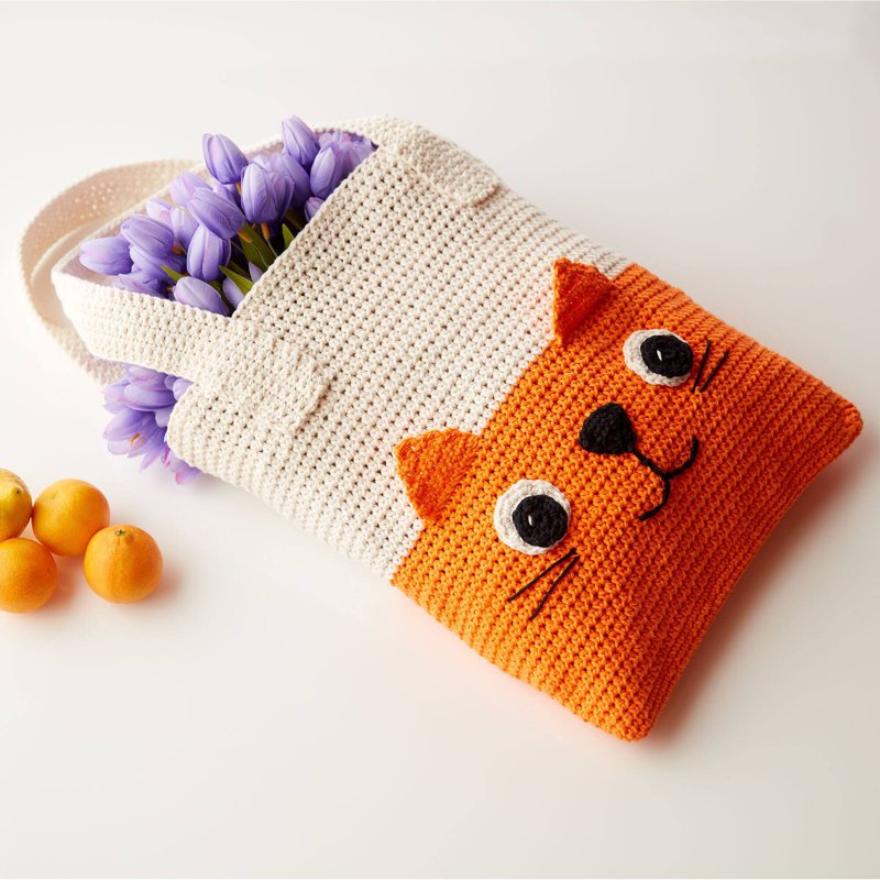 Bright Orange Cotton Yarn 3-Pack - Peaches & Creme Solid Medium Weight