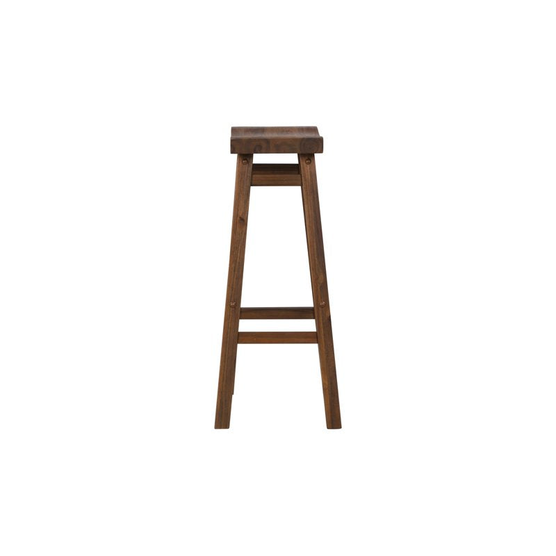 Sonoma Saddle Bar Stools Set of 2 - Chestnut Wire-Brush Finish
