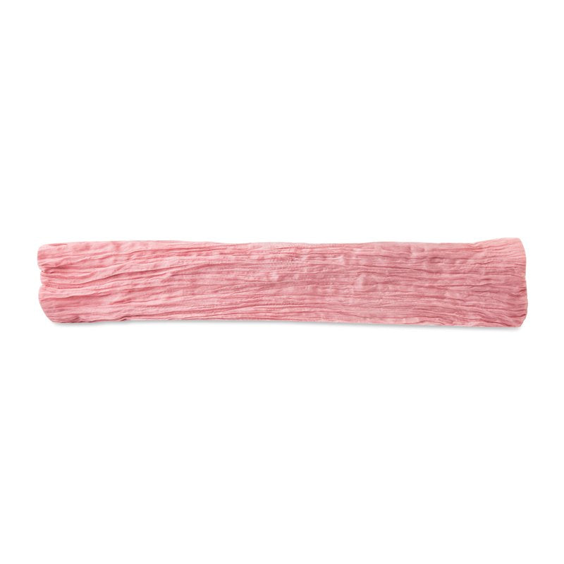 Pink Gauze Fabric Table Runner - 10ft Elegant Decor