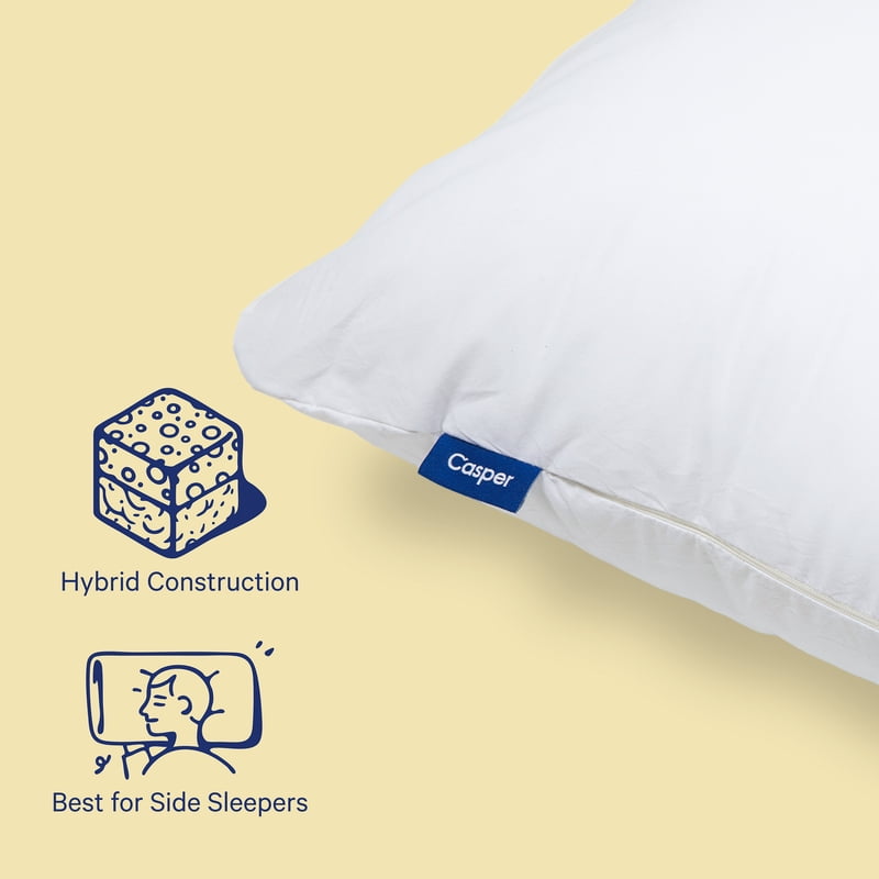 8 Pack Cooling Adjustable Memory Foam Pillow with Cotton Cover – Standard Size, Support & Comfort