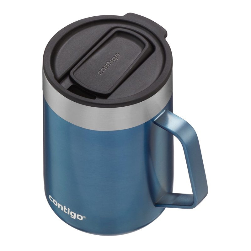 14 oz. Stainless Steel Mug - Vacuum Insulated - Blue Corn