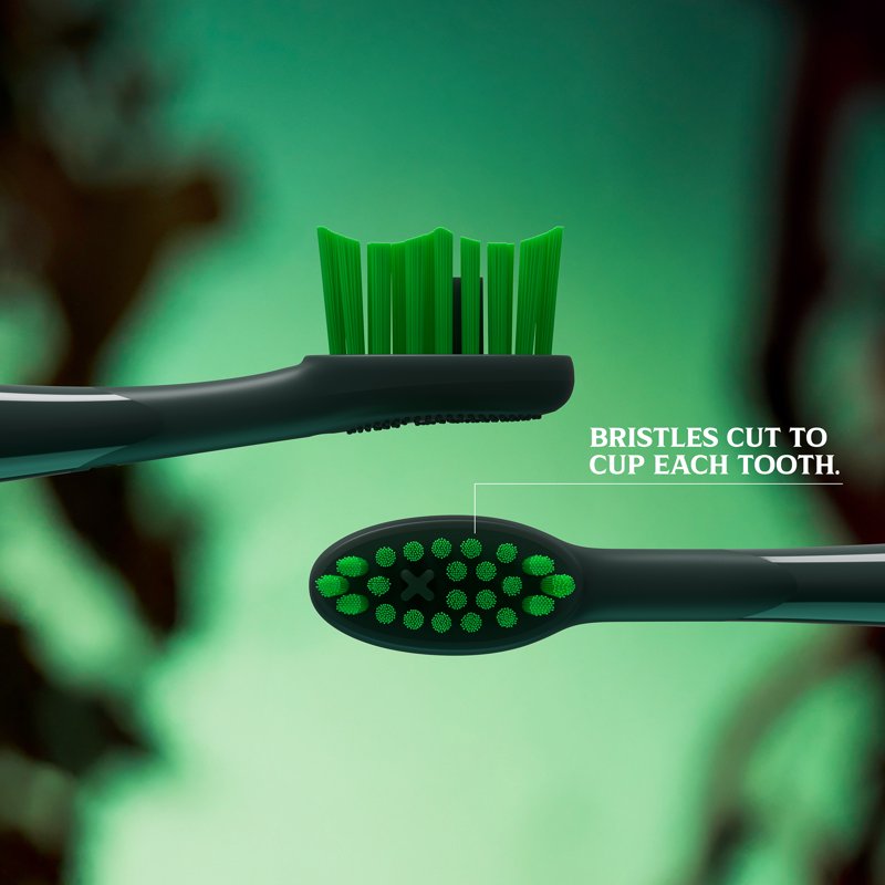 Sonic Toothbrush Replacement Heads - 4 Pack - Slim Bristle Design
