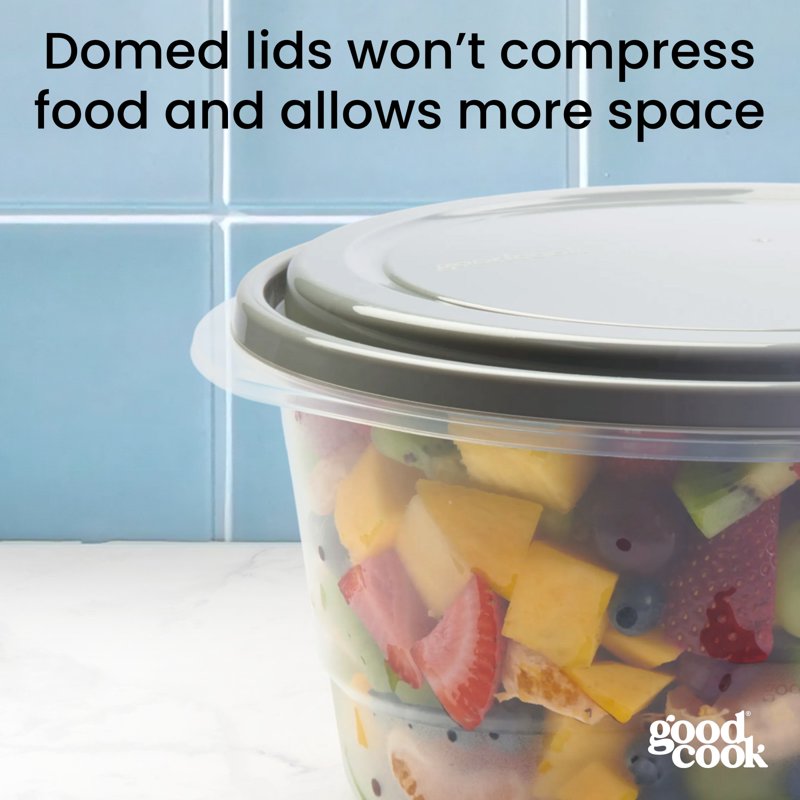 Extra Large Food Storage Containers - 15.7 Cups, 2 Pack