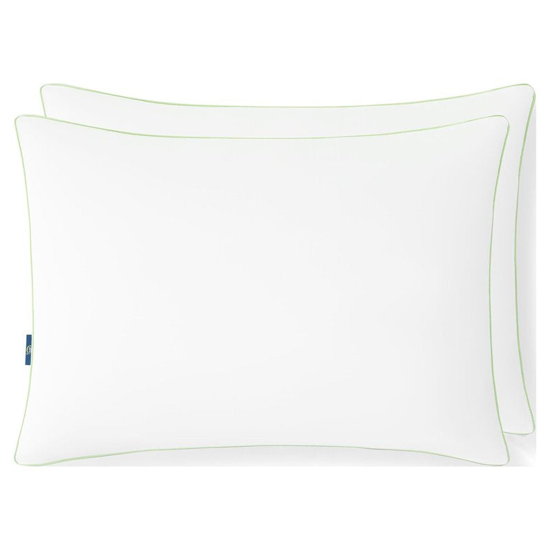 Sertapedic Firm Bed Pillow 2 Pack - Standard/Queen Supportive Hypoallergenic