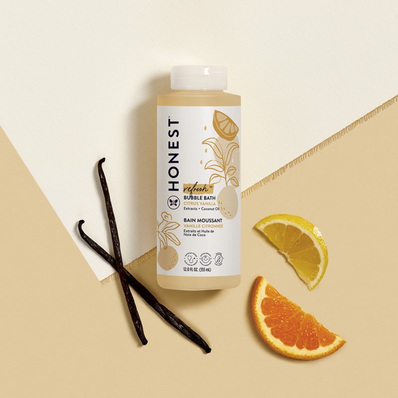 Bubble Bath Citrus Vanilla - Gentle Foaming, 12 Fl. Oz.
