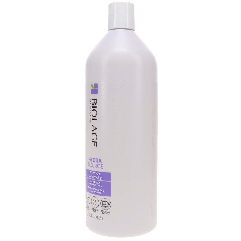 Hydrasource Shampoo - 33.8 Oz for Moisture & Frizz Control
