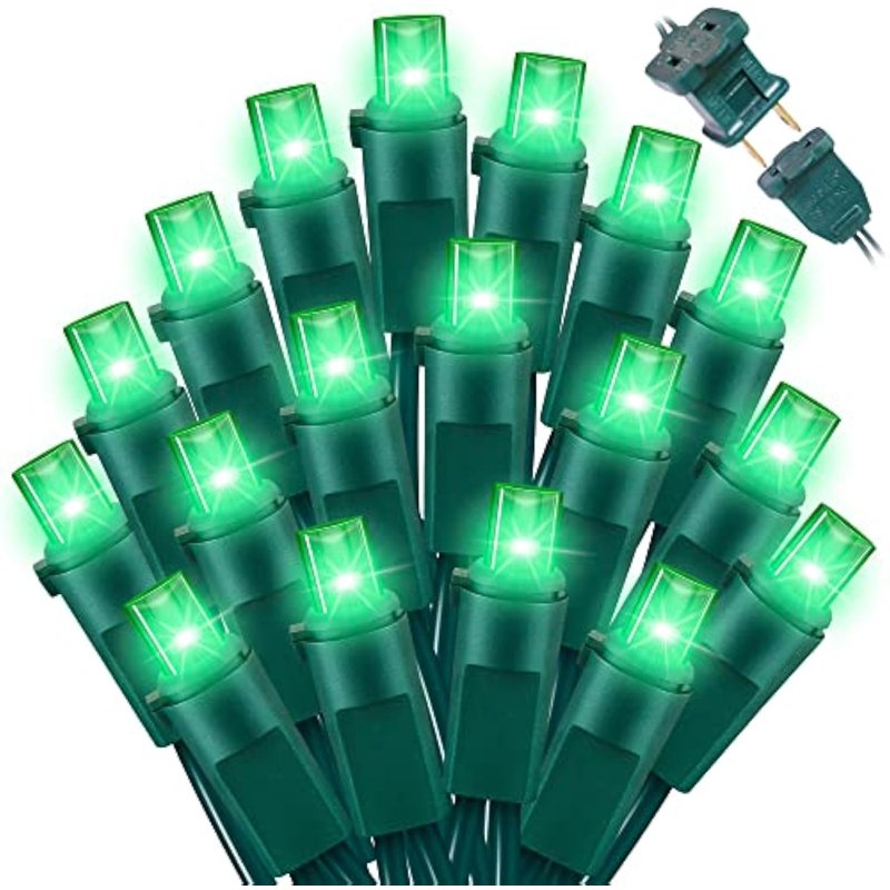 LED String Lights 24 Ft Green Outdoor & Indoor Decor - Wick's Outdoor Living
