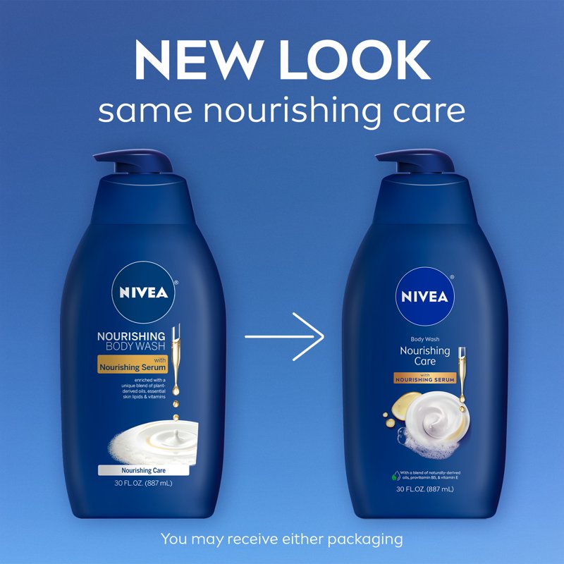 Nourishing Care Body Wash for Women with Provitamin B5 & Vitamin E - 30 fl oz
