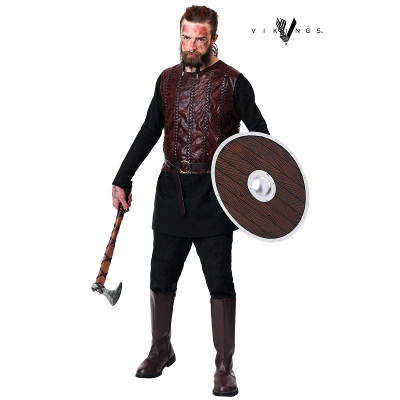 Kids Viking Bjorn Ironside Costume with Armor Details - S