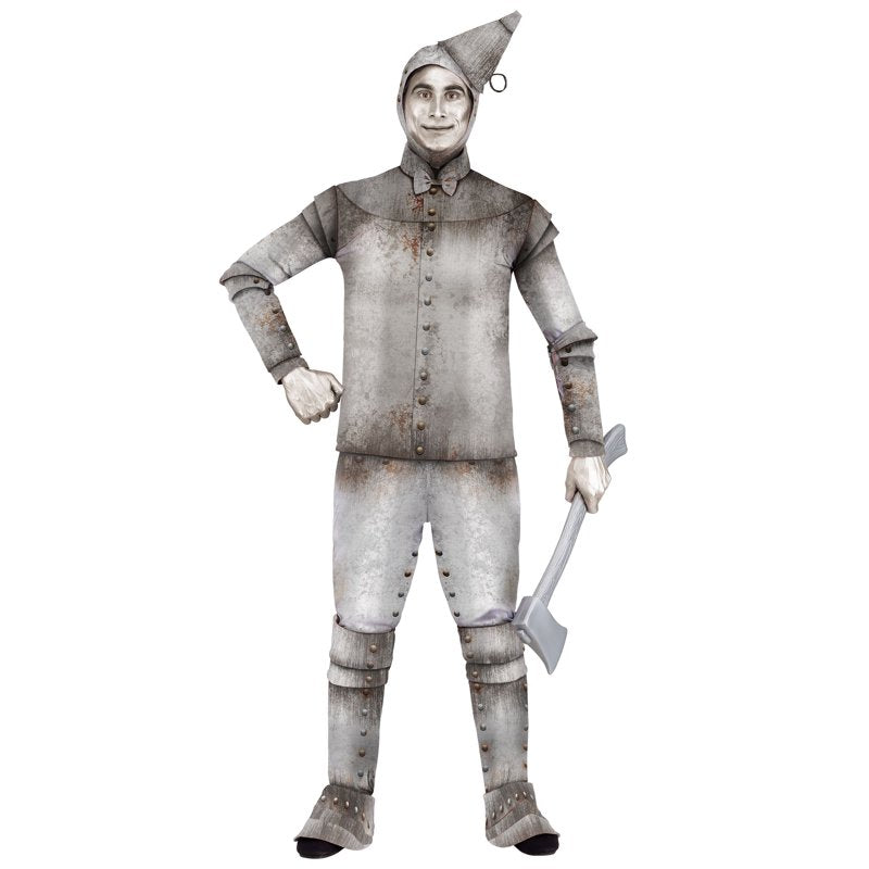 Plus Size Tin Man Costume for Men - 3X Whimsical Wizard Outfit