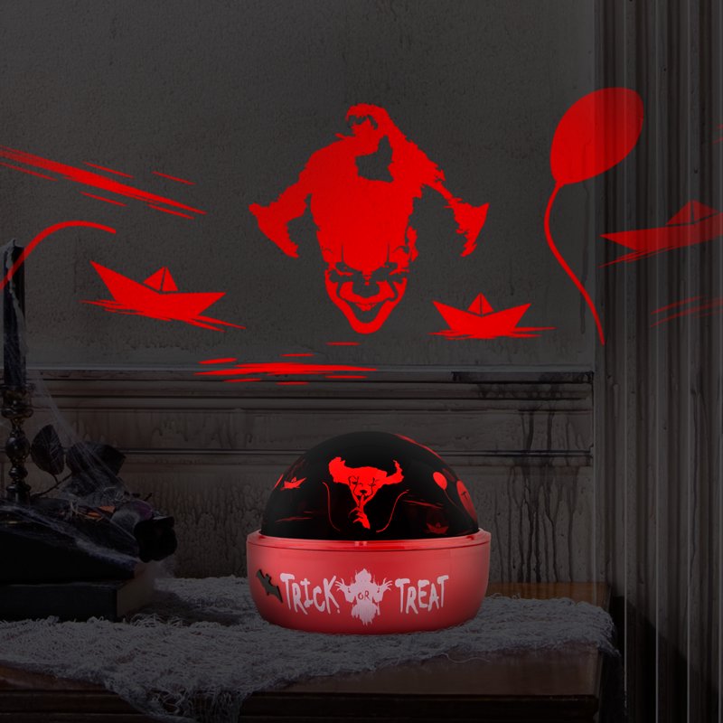 Halloween Lightshow Shadow Light Projector with Spooky Scene Effect - Battery Operated