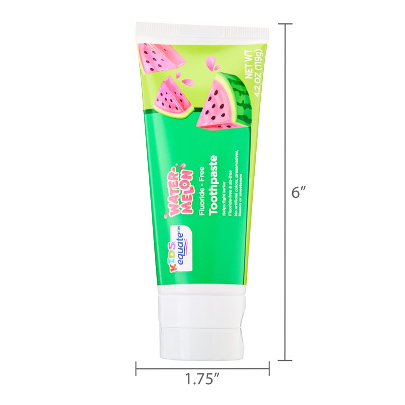 Kids Watermelon Fluoride Free Toothpaste - 4.2 oz