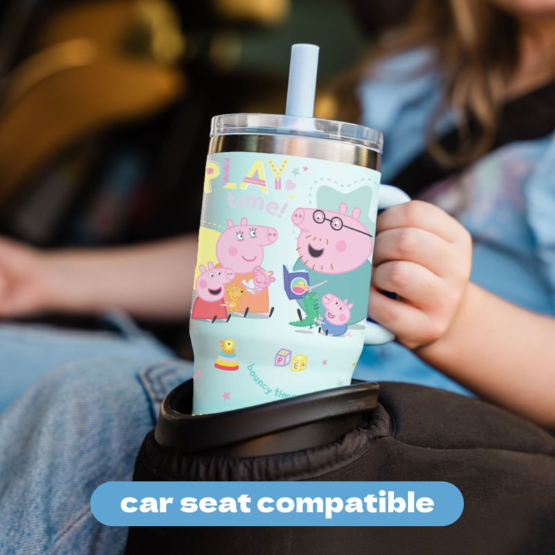 Insulated Stainless Steel Tumbler for Kids 12oz - Peppa Pig