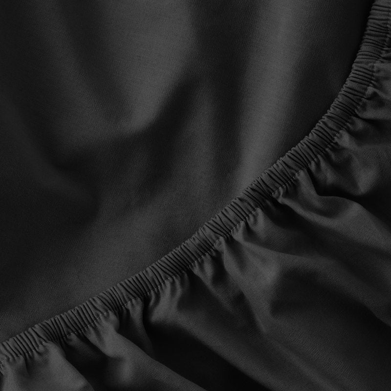 Mainstays Cotton Blend Fitted Sheet Queen Rich Black - 300 Thread Count Variation of THIS listing