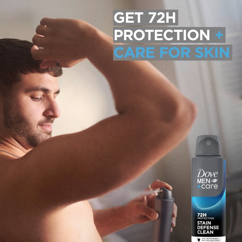 Antiperspirant Deodorant Dry Spray for Men, 72-Hour Protection, 3.8 oz
