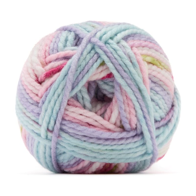 (2 Pack) Premier Yarns Bloom Chunky Big Yarn - Hydrangea, Bulky Acrylic Yarn for Knitting & Crochet