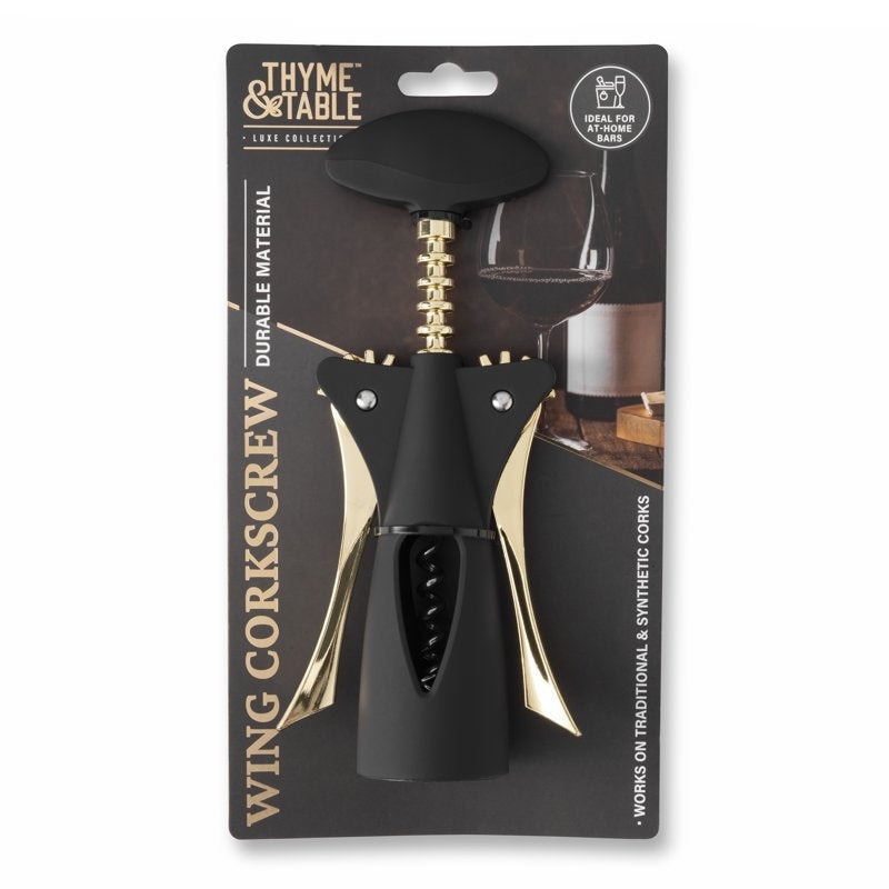 Wing Corkscrew for Effortless Wine Opening