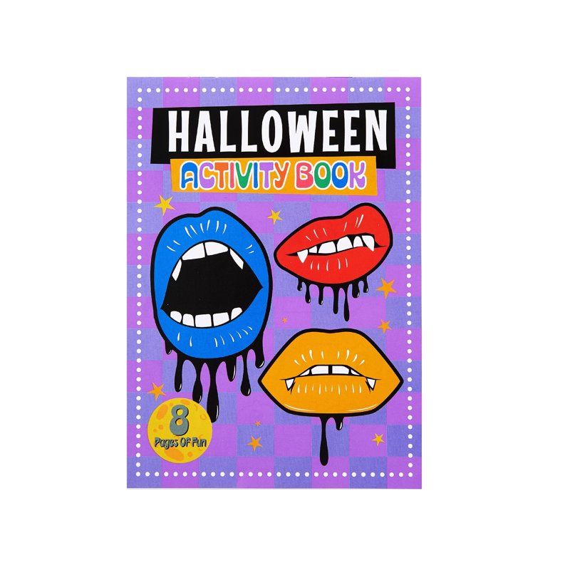 Halloween Activity Books with Push Pencils Party Favors - 12 Pieces