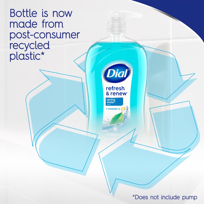 Dial Refresh & Renew Body Wash - Spring Water Scent