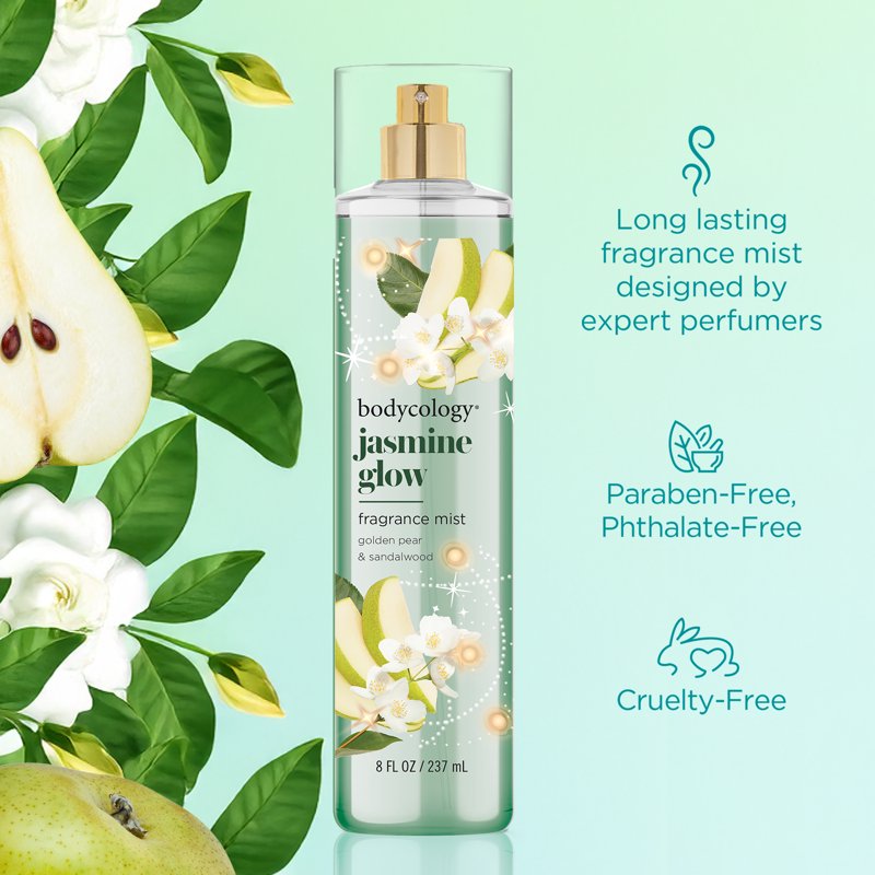 Jasmine Glow Fragrance Body Mist - 8 fl oz