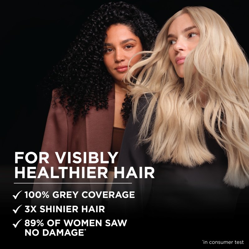 Permanent Hair Color Kit, Ammonia-Free Oil-Based Formula, Intense Red