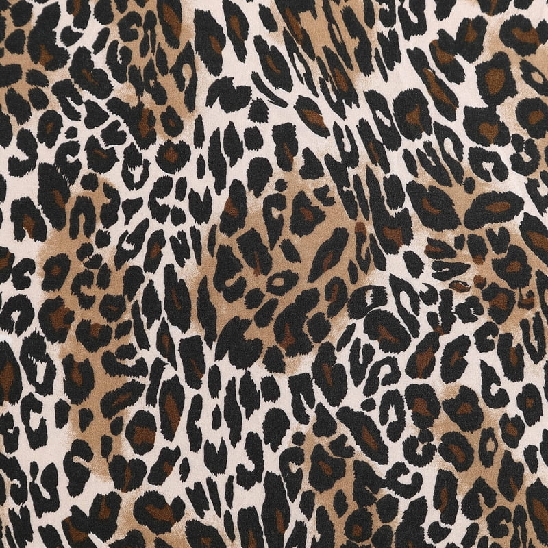 Beatrice Home Fashions Whimsical Leopard Print Sheet Set - King Size