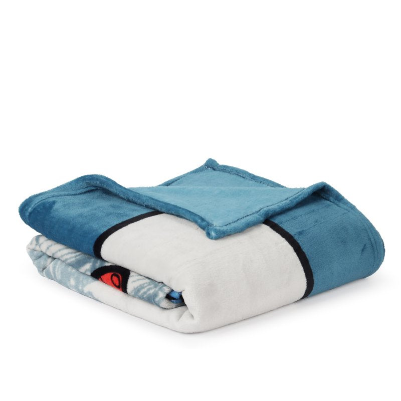 Kids Spider-Man Throw Blanket - Silk Touch Polyester, Navy, 62" x 90"