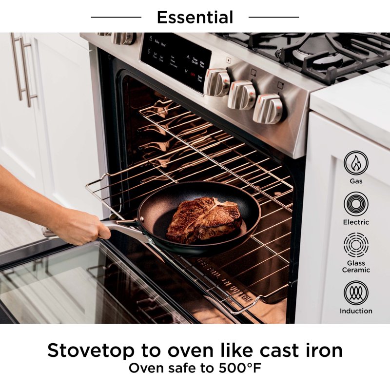10.25-Inch Ninja Foodi NeverStick Essential Fry Pan - Nonstick