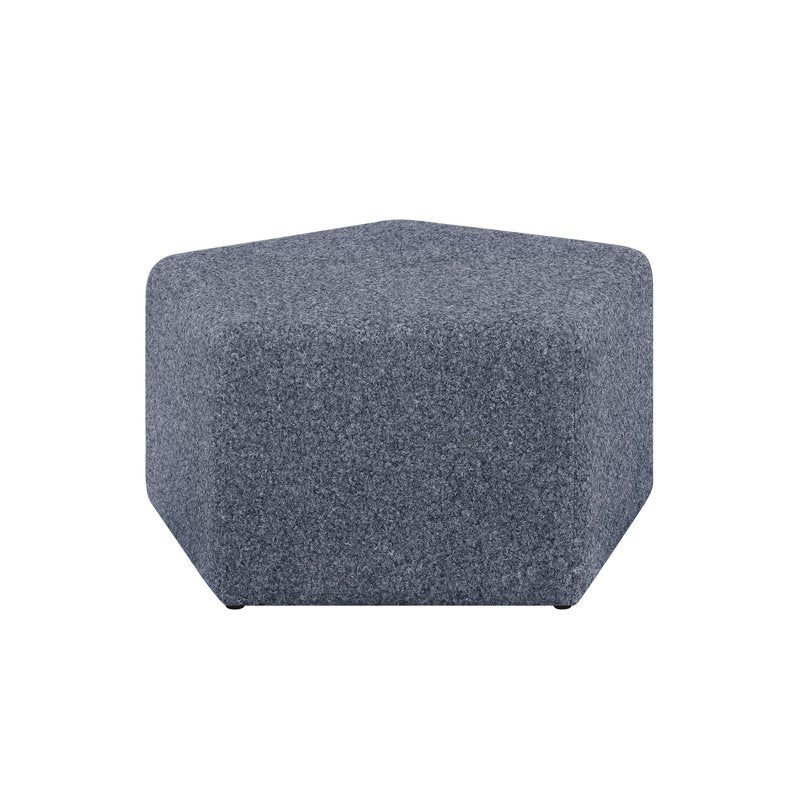 Pentagonal Ottoman - Stylish Upholstered Seating for Home