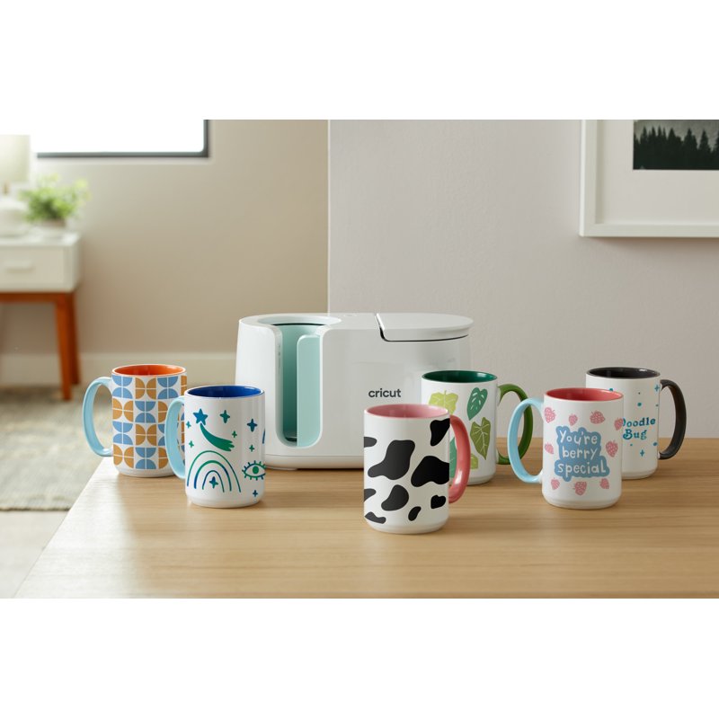 Beveled Ceramic Mug Blank - Reef, 15 oz/425 ml