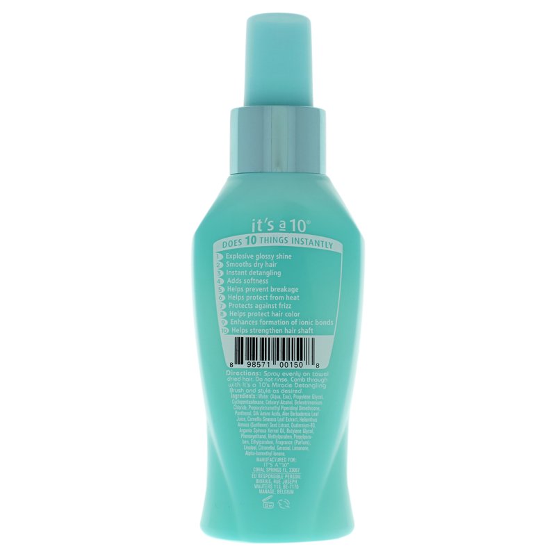 Miracle Glossing Leave-In Conditioner Spray - 4 oz