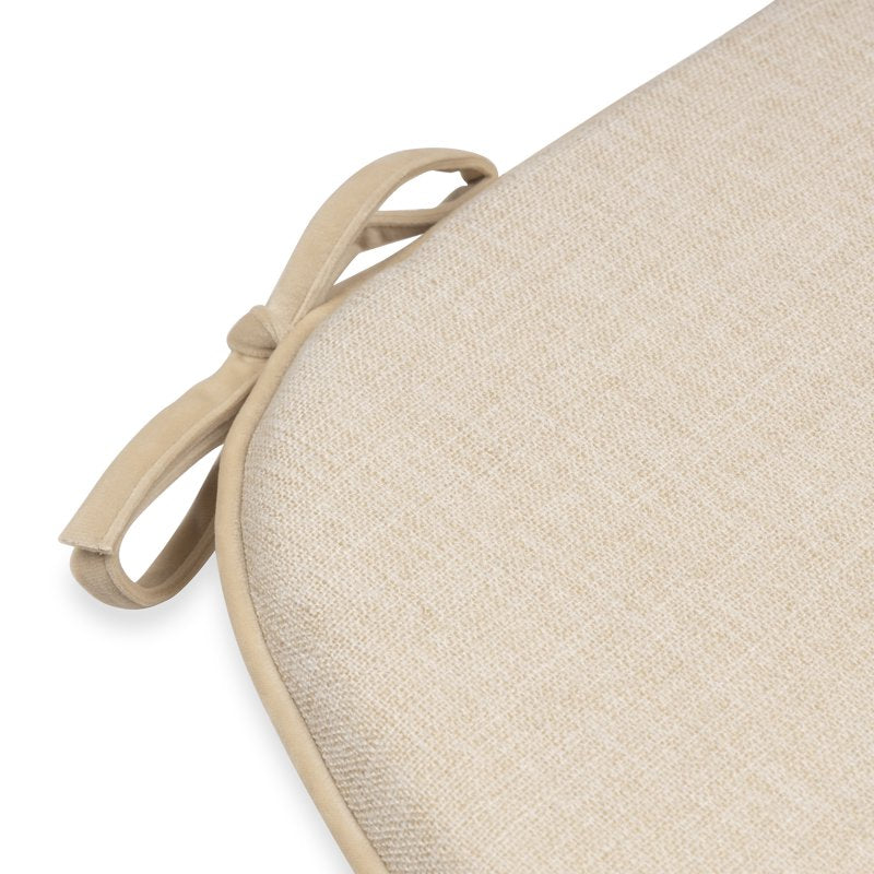 Memory Foam Chair Cushion - 2 Pack, Beige, 17.5” x 14.75”