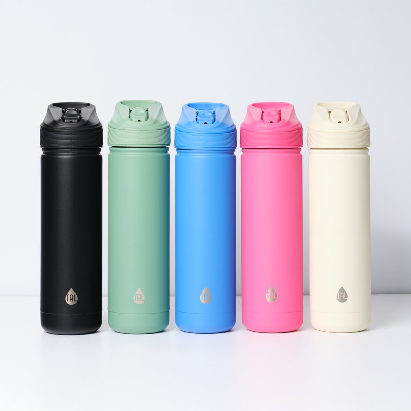 26oz Stainless Steel Ranger Water Bottle with Easy Sip Straw - Hot Pink