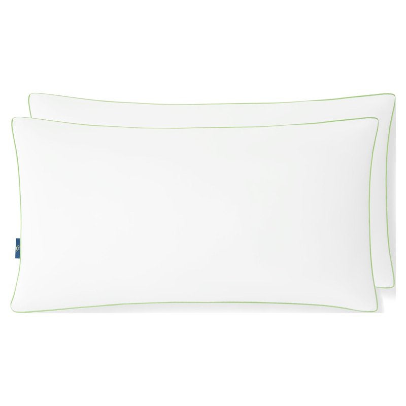 Sertapedic Firm King Bed Pillow 2 Pack - Supportive Hypoallergenic Bedding