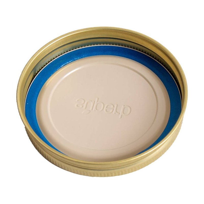 12-Pack Wide Mouth Mason Jar Lids & Rings - Durable Canning Seals