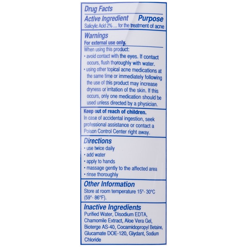 Acne Treatment Face and Body Wash, Hypoallergenic Cleanser 6.25 oz